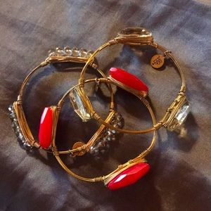 EUC Bourbon and Bowties Bangles